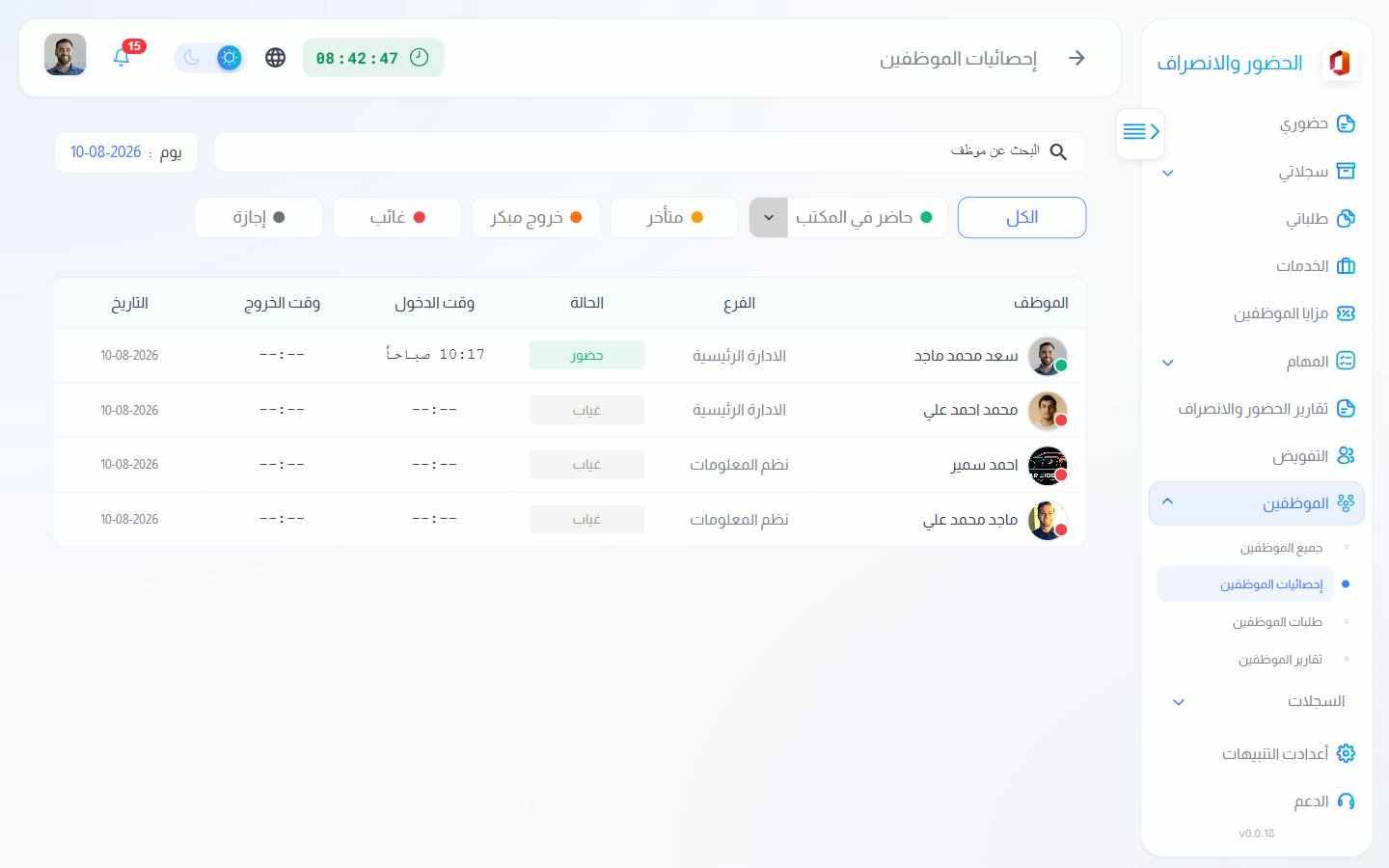 الشاشة